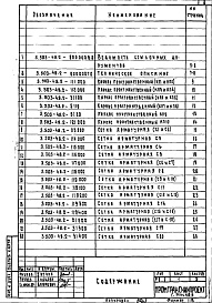 Состав альбома. Серия 3.503-48 ПролетныеВыпуск 2 Арматурные, закладные и соединительные изделия. Рабочие чертежи