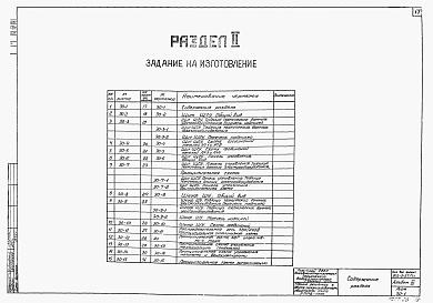 Состав альбома. Типовой проект 902-2-57/71Альбом 3 Электротехническая часть 