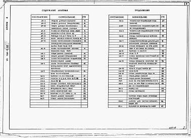 Состав альбома. Типовой проект 708-15.84Альбом 4 Силосный корпус. Строительные чертежи. Архитектурные решения. Конструкции железоьетонные. Конструкции металлическите. Отопление и вентиляция. Организация работ 