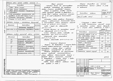 Состав альбома. Типовой проект У.802-5-89.96Альбом 1 Технологические решения. Архитектурные решения. Конструкции железобетонные. Электротехнические решения. Автоматизация. Отопление и вентиляция. Водоснабжение и канализация. Тепломеханические решения