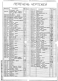 Состав альбома. Типовой проект 406-9-77Альбом 1 Камерное сушило объемом 35 м3 для форм и стержней на газе Н5637