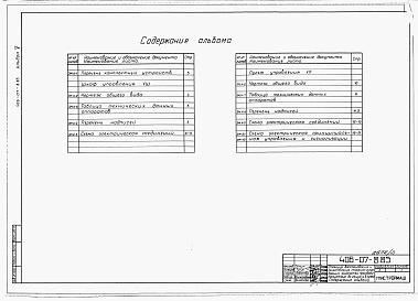 Состав альбома. Типовой проект 406-07-8.85Альбом 5 Задание заводу-изготовителю комплектных устройств. (Вариант 1)   
