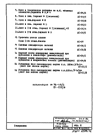 Состав альбома. Типовой проект П55-2/12Часть 1-АС Архитектурно-строительные чертежи Раздел 1.ОЦ.1 Монтажные чертежи подземной части здания от отм. -2,38 до отм. 0,00 Торец справа