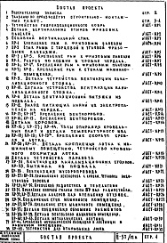 Состав альбома. Типовой проект II-57/12АЧасть 1 Раздел 2/Кр. Архитектурно-строительные чертежи Узлы и детали крыши