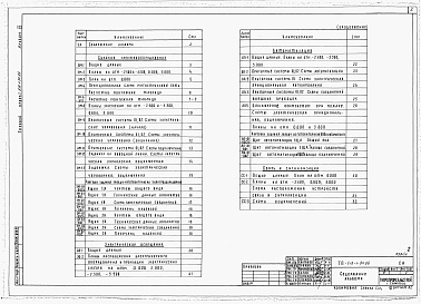 Состав альбома. Типовой проект 816-1-94.86Альбом 4 Силовое электрооборудование. Электрическое освещение. Автоматизация. Связь и сигнализация