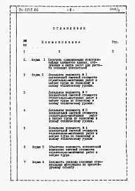 Состав альбома. Типовой проект 24-0212.86Альбом 5 Расчеты показателей по СН 514-79