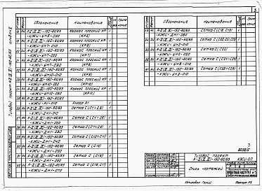 Состав альбома. Типовой проект А-II,III,IV-150-82/83Альбом 5 Чертежи строительных изделий заводского изготовления. (для водонасыщенных грунтов)     