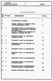 Состав альбома. Типовой проект 111-26-113.1.13.87Альбом 5 Раздел 8-1 Сметы. Перевод хозяйственно-бытовых помещений в подвале под ПРУ 