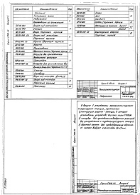 Состав альбома. Серия 5.904-44 ТехнологическоеВыпуск 5 Металлоконструкции. Рабочие чертежи