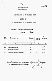 Состав альбома. Типовой проект 264-20-55Альбом 4 Заказные спецификации