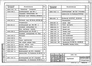 Состав альбома. Серия 3.503.1-101 ИзоляцияВыпуск 1 Изделия. Рабочие чертежи