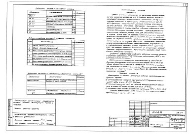 Состав альбома. Типовой проект 89-0113.86Альбом 6 Водопровод и канализация ниже отметки 0.000 (ВК.01-1)