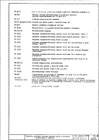 Состав альбома. Типовой проект III-1Часть 1/АС Архитектурно-строительная часть. Раздел 1.1.1 Надземная часть здания
