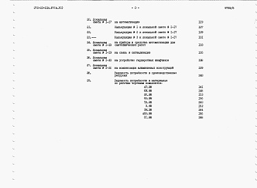 Состав альбома. Типовой проект 272-23-21п.87Альбом 6 Сметы. Ведомости потребности в материалах.   
