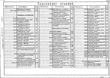 Состав альбома. Типовой проект 409-23-52.87Альбом 1 Пояснительная записка. Технология производства. Общие виды нестандартизированного оборудования. Обеспыливание и аспирация. Общие виды нестандартизированного оборудования      