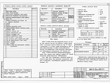 Состав альбома. Типовой проект 903-9-20см.88Альбом 2 Конструкции металлические. Стальная конструкция защиты бака