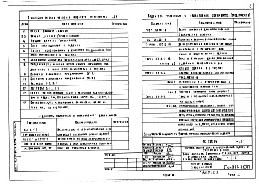 Состав альбома. Типовой проект 126-055.84Альбом 1 Архитектурно-строительные решения