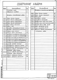 Состав альбома. Типовой проект 907-2-244Альбом 1 Конструкции железобетонные ствола. Конструкции железобетонные фундамента