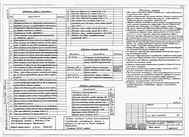 Состав альбома. Типовой проект 224-1-453пв.85Альбом 4 Электротехнические чертежи.     