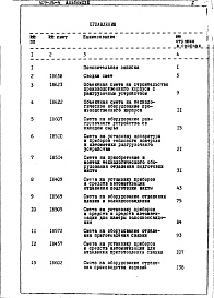 Состав альбома. Типовой проект 409-26-4Альбом 23 Сводка смет и сметы по технологической, электротехнической частям, контролю и автоматике по всему комплексу