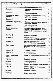 Состав альбома. Типовой проект 67-024/1.2Альбом 4 Сметы на блок-секцию книги 1, 2
