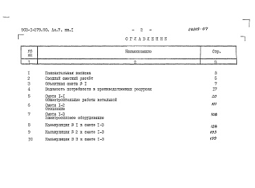 Состав альбома. Типовой проект 903-1-279.90Альбом 7  Книга 1 Сметы. Котельная 