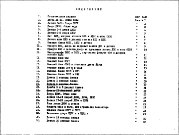 Состав альбома. Шифр НК-143-22 СтолярныеАльбом 1 Рабочие чертежи