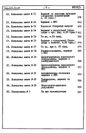 Состав альбома. Типовой проект 144-019.13.87Альбом 6 СМ 1 Сметная документация. Книга 2