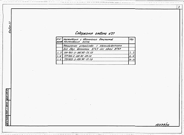 Состав альбома. Типовой проект 403-3-081.90Альбом 27  Спецификации оборудования.     