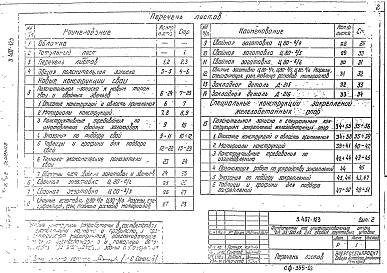 Состав альбома. Серия 3.407-123 ФундаментыВыпуск 2 Новые конструкции свай, специальные конструкции закреплений железобетонных опор 