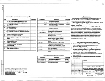 Состав альбома. Типовой проект 407-3-646.94Альбом 2 Электротехнические чертежи. Строительные чертежи. Отопление, вентиляция     
