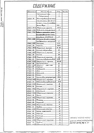 Состав альбома. Типовой проект 406-9-323.86Альбом 1 Рабочие чертежи