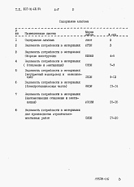 Состав альбома. Типовой проект 807-10-68.84Альбом 5 Ведомости потребности в материалах.     