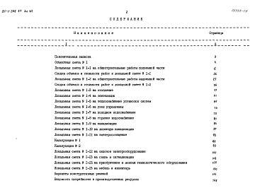 Состав альбома. Типовой проект 211-1-398.87Альбом 7 Сметы.
