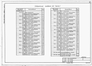 Состав альбома. Типовой проект У.414-3-021.92Альбом 2 Часть 1.  Блоки нагнетания объектов основного производственного назначения  ТХ 1. И -  БН 1 - 23,  ТХ 1. И - БН 1 - 23.ЭМ,   ТХ 1. И - БН 1 - 23 АТХ 