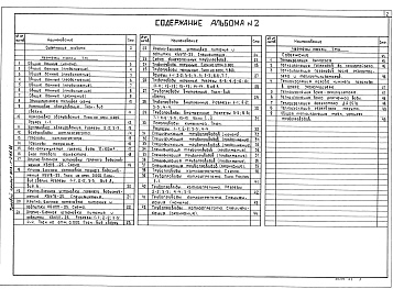 Состав альбома. Типовой проект 903-1-265.88Альбом 2 Тепломеханические решения    