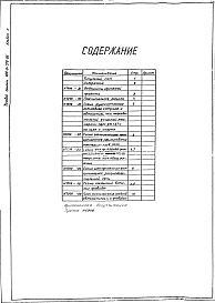 Состав альбома. Типовой проект 406-9-319.86Альбом 2 Тепловой контроль и автоматика