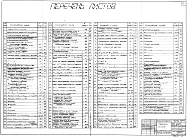 Состав альбома. Типовой проект 04-09-43Альбом 2 Установка агрегатов для вспучивания перлита с очистными сооружениями и сушильного барабана (Н4271)