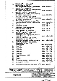 Состав альбома. Типовой проект П47/12Часть 9-ЭБ Элементы блокировки Раздел 1.Х.1 Вставка 45