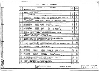Состав альбома. Типовой проект 211-2-176Альбом 3 Электротехнические чертежи