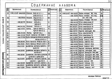 Состав альбома. Типовой проект 901-3-232.87Альбом 4 Строительные изделия (из типового проекта 901-3-231.87)