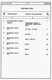 Состав альбома. Типовой проект 67-0-56.87Альбом 3 Сметы