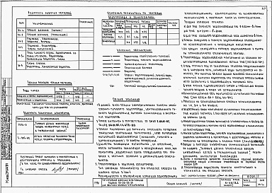Состав альбома. Типовой проект 67-08/78.2Альбом 0.1 Архитектурно-строительные чертежи ниже отм. 0.000. Архитектурно-строительные, санитарно-технические и электротехнические чертежи выше отм. 0.000 