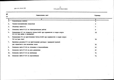 Состав альбома. Типовой проект 264-21-44.84Альбом 4 Сметы