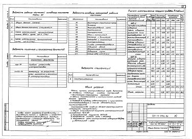 Состав альбома. Типовой проект 264-12-238с.84Альбом 3 Электроснабжение. Силовое электрооборудование. Освещение здания. Освещение сцены. Автоматизация сантехустройств Часть 1