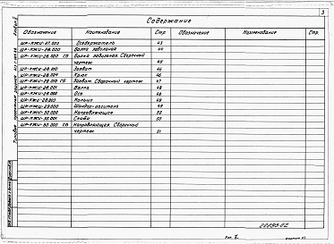 Состав альбома. Типовой проект 413-1-064.88Альбом 2 Строительные изделия.     