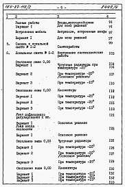 Состав альбома. Типовой проект 164-87-118.2Альбом 4  Часть 8.85 раздел 8.1.1 Сметы на жилой блок 
