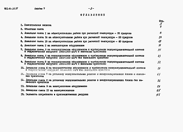 Состав альбома. Типовой проект 901-6-98.89Альбом 7 Сметы     