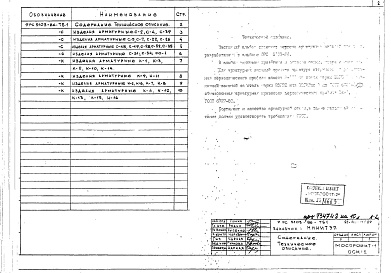 Состав альбома. Шифр 9РС 5103-86Альбом 2 Арматурные изделия