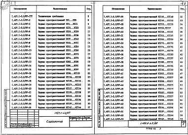 Состав альбома. Серия 1.427.1-3 КолонныВыпуск 2.87 Арматурные и закладные изделия, стальные элементы колонн. Рабочие чертежи